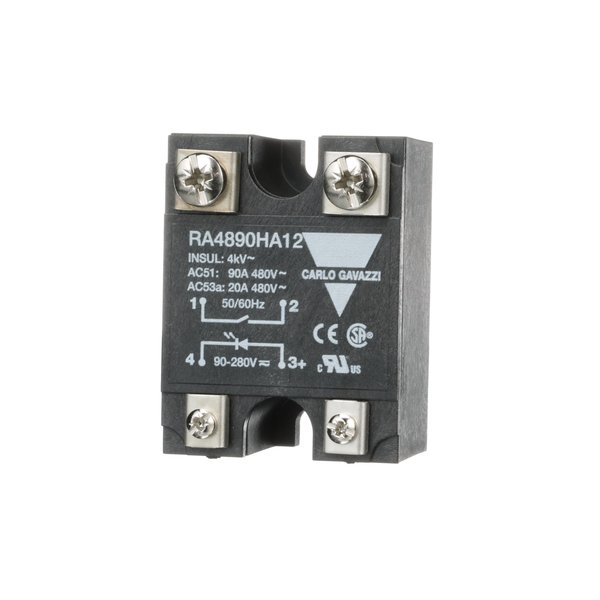 Carlo Gavazzi Solid State Relays - Industrial Mount Ssr Zero Sw 240V 10A Low Noise RA2410-D06L